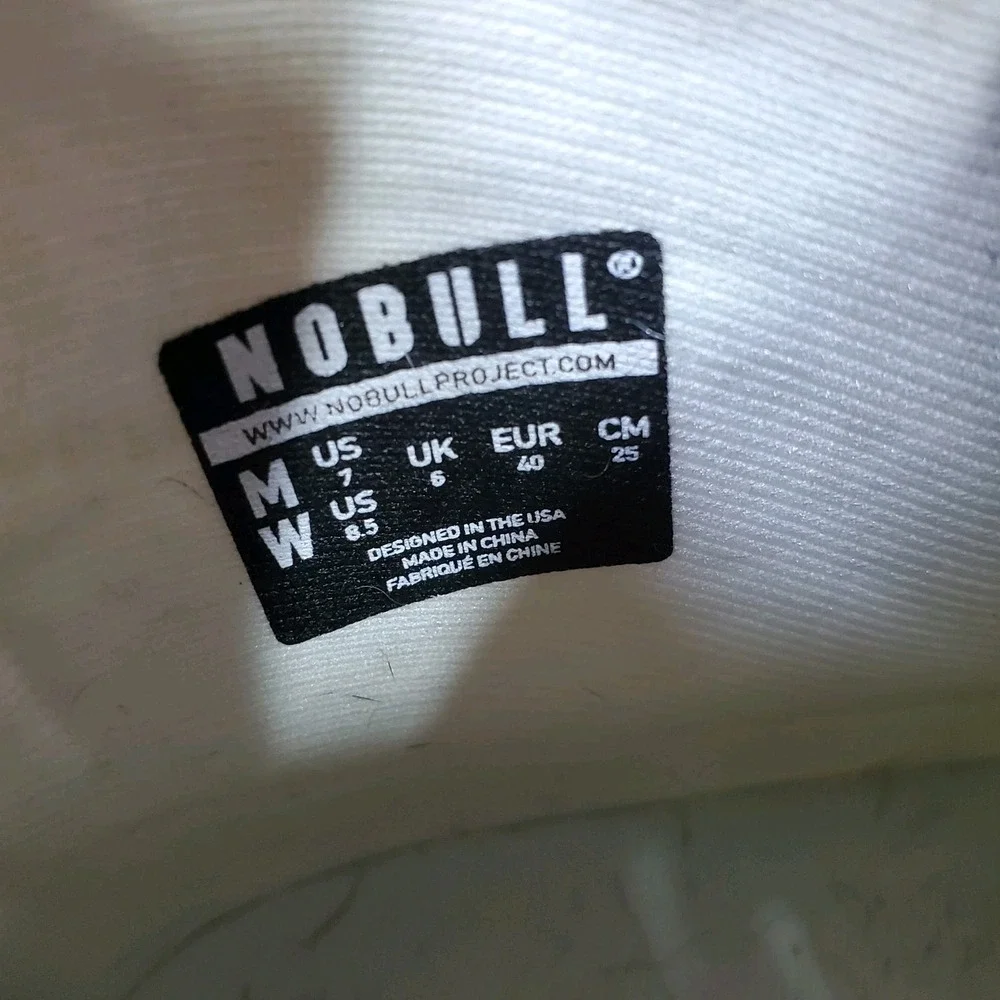 NoBull Outwork Training Sneakers Shoe Light Teal Super Mesh High‎ Top Size 8.5 W